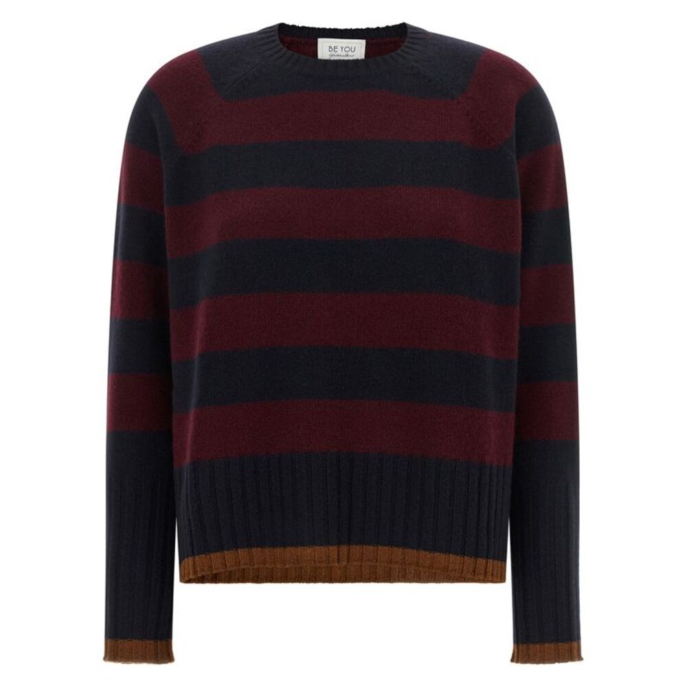 BE YOU Bordeaux Cashmere Women's Cardigan